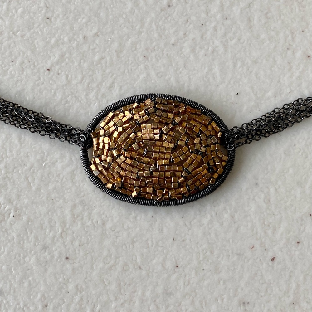 Choker length Dana Kellin 6 strand necklace